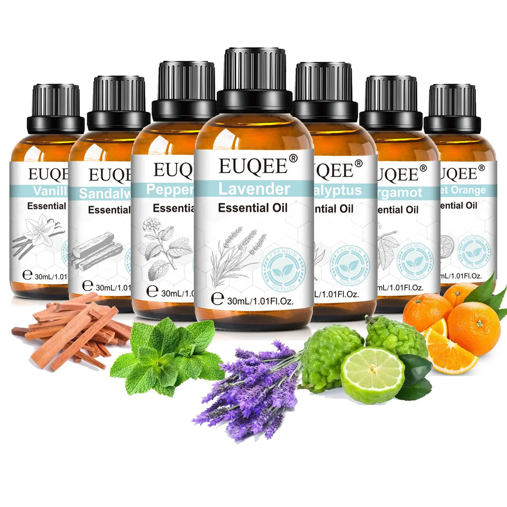 EUQEE 30ml Aromatherapy Essential Oil | Diffuser & Reed Oil