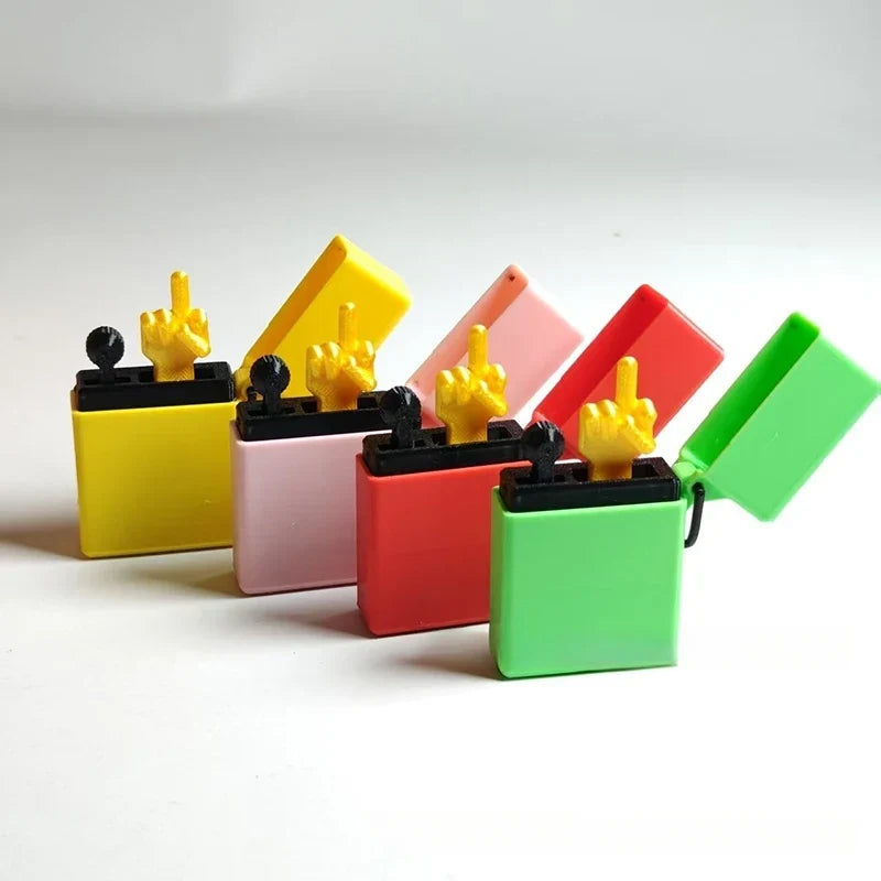 3D Printed Middle Finger Prank Gift Box – Funny Desk Ornament