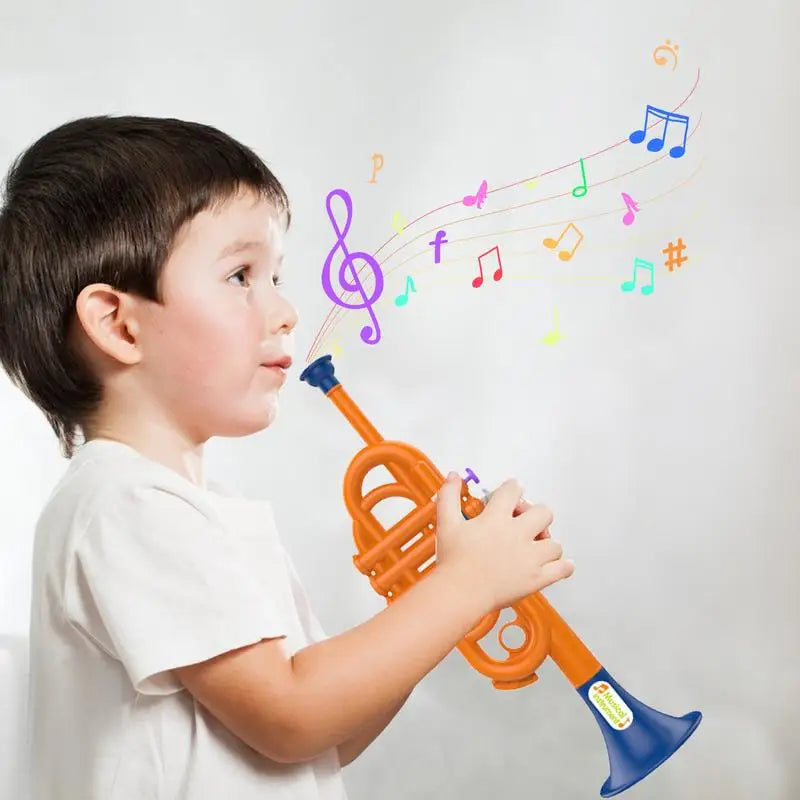 Kids Trumpet Toy – Musical Horn for Toddlers & Children
