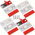 Ultra-Thin Magnetic Cabinet Latches – 4 Pack Door Closers