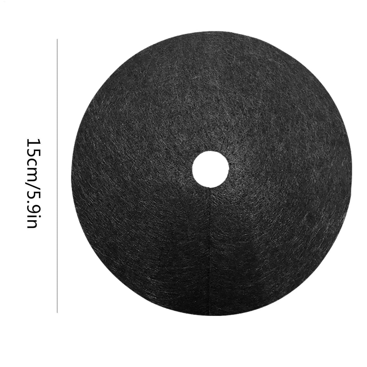 10-Pack Non-Woven Tree Mulch Rings – Weed Barrier & Root Guard