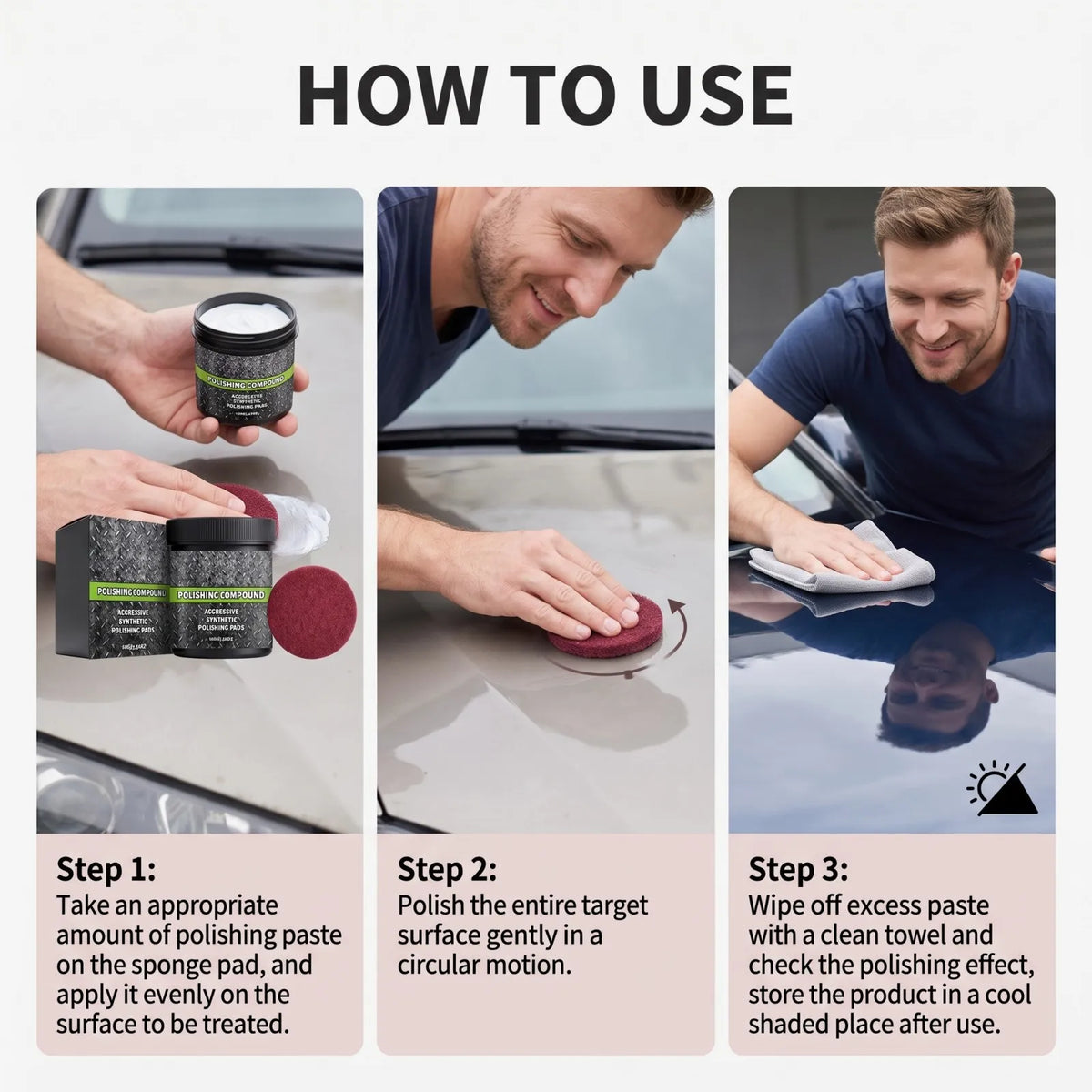 Car Polishing Compound – Gloss Restorer & Scratch Remover 100g