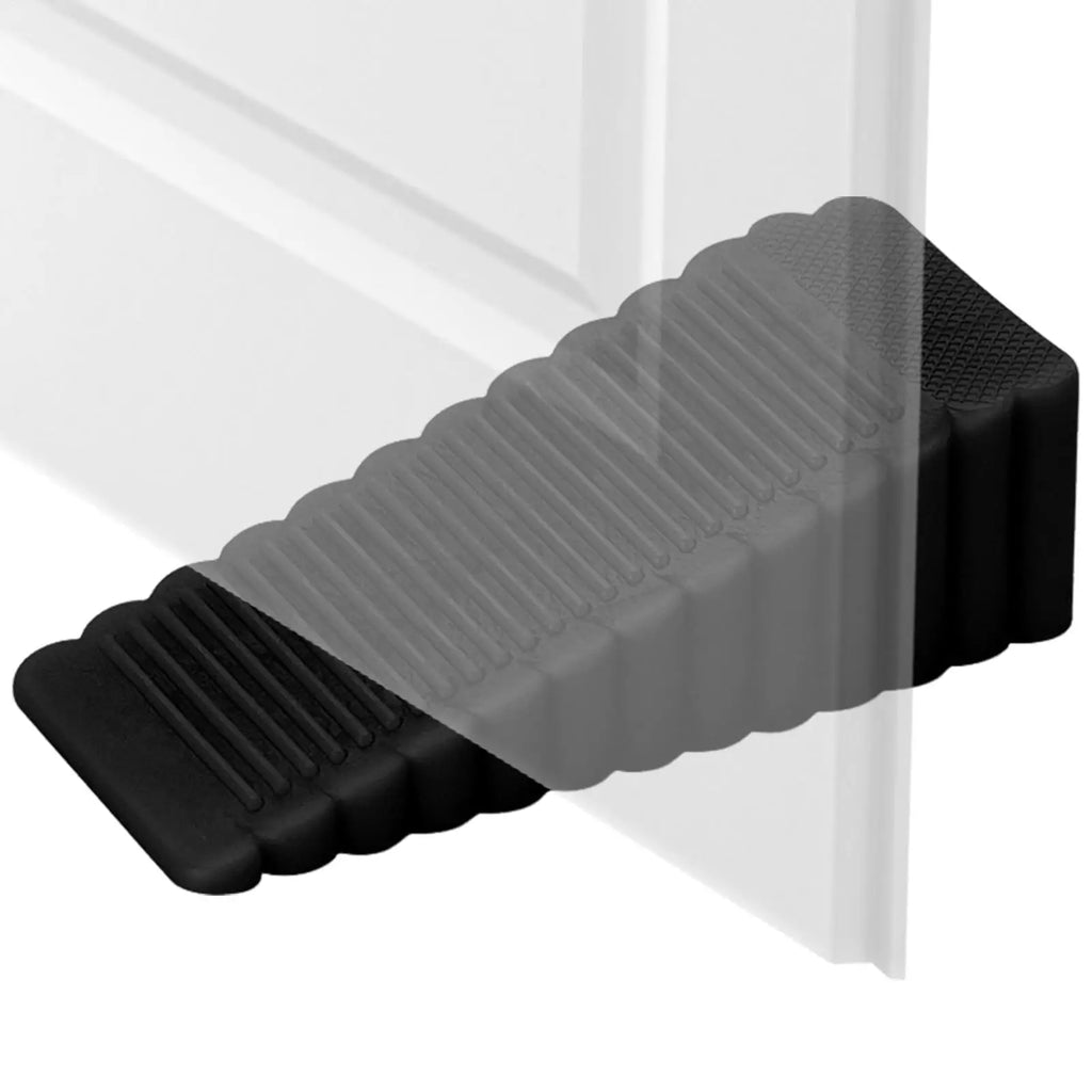 Silicone Wedge Door Stopper – Reusable & Shock-Absorbent