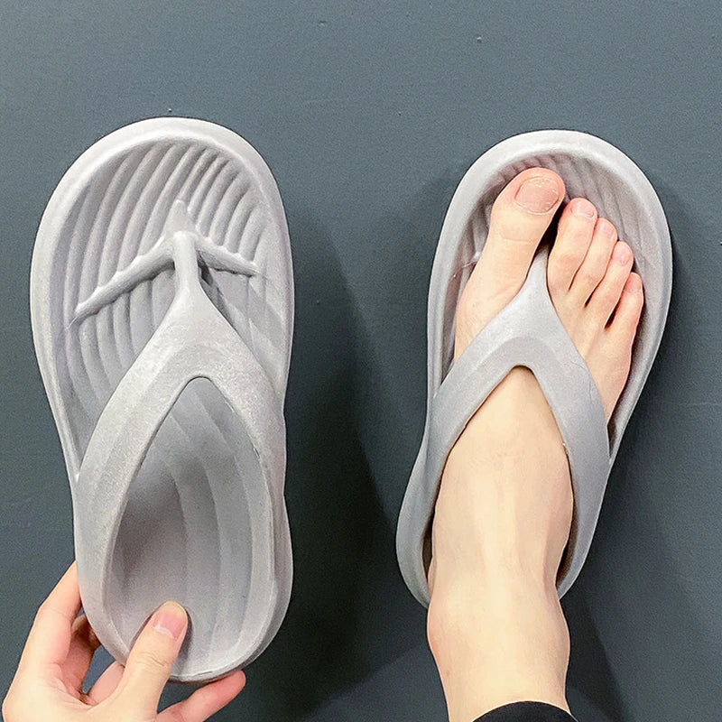 Cloud Flip Flops Thick Sole Clip Toe Beach Slides Men & Women