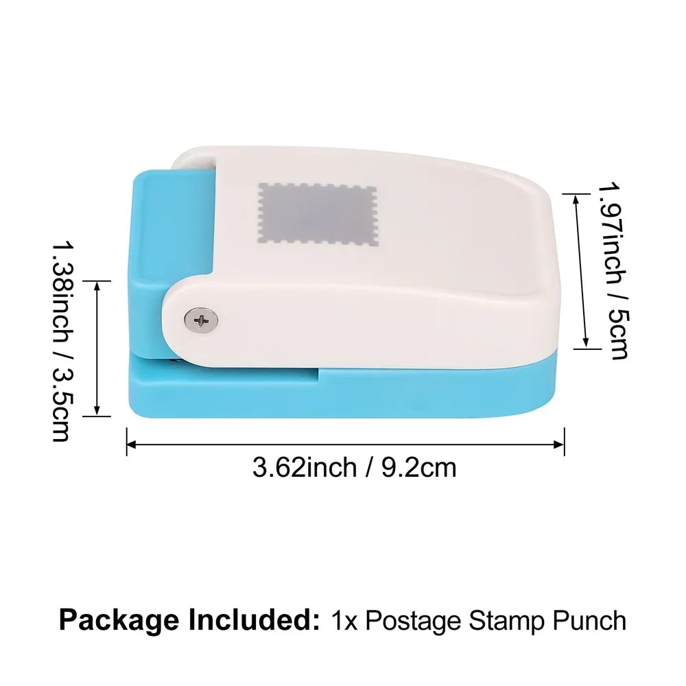 Rectangle Postage Stamp Craft Punch – Lever Action Paper Puncher