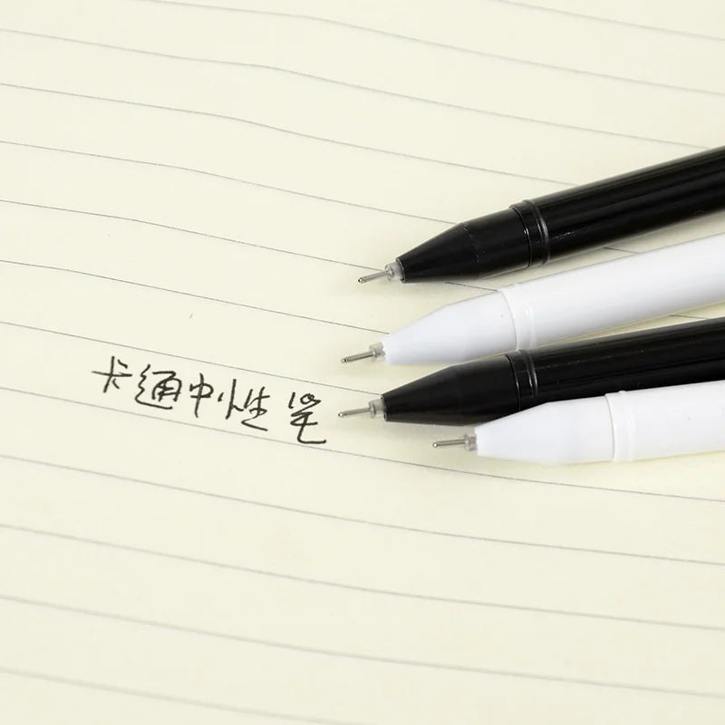 Kawaii Cat Gel Pen Cute Claw Black Ink Writing Stationery Office