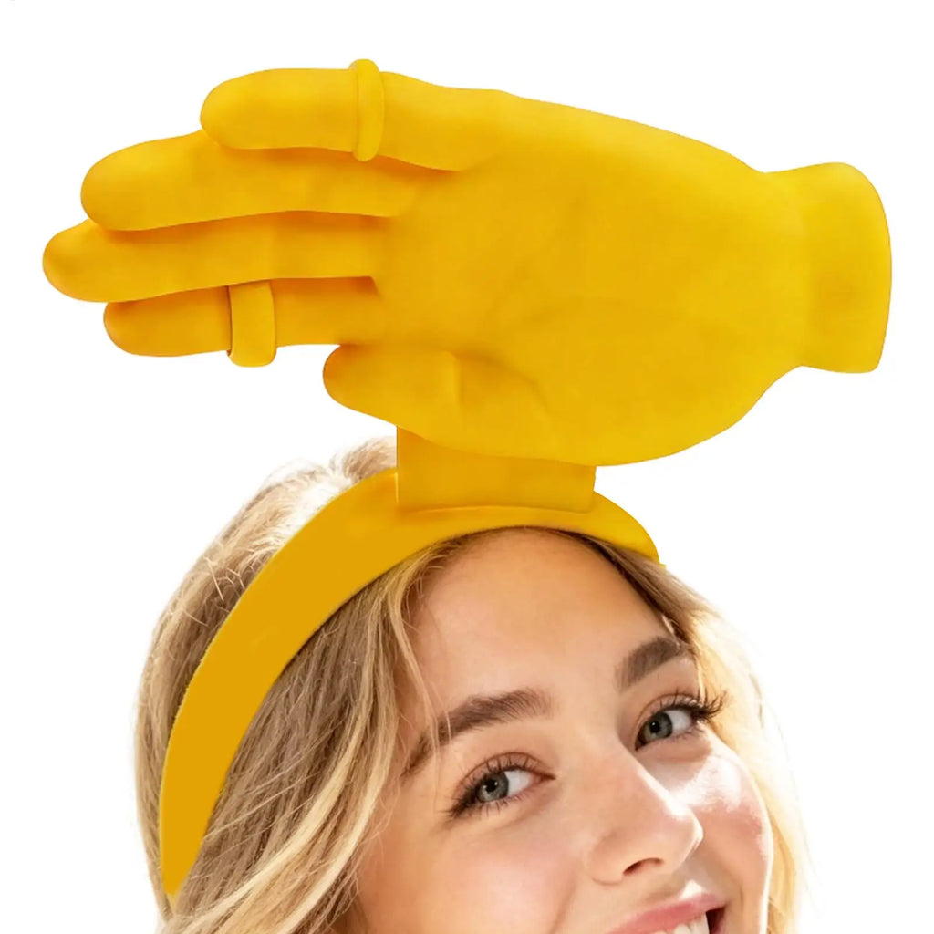 Funny Hand Shape Sun Visor Hat | UPF Outdoor Headband