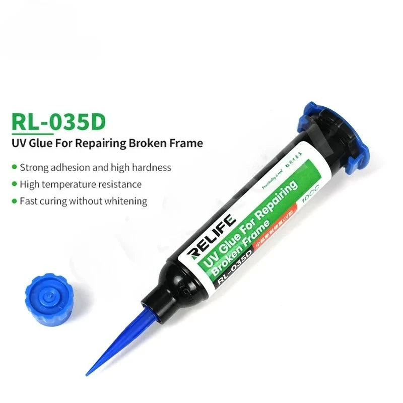 RL-035D UV Glue Fast-Curing Liquid Adhesive | Frame Repair Tool
