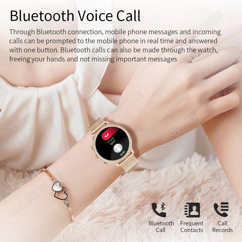 Ola Esporte Women's Smart Watch | Bluetooth Calls & Fitness