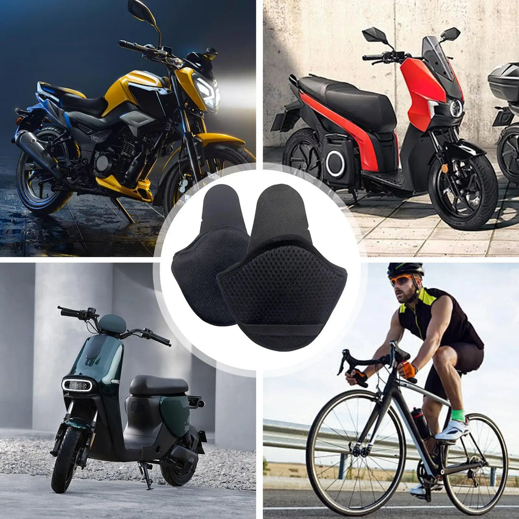 Motorcycle Helmet Earmuffs – Detachable Winter Ear Warmers