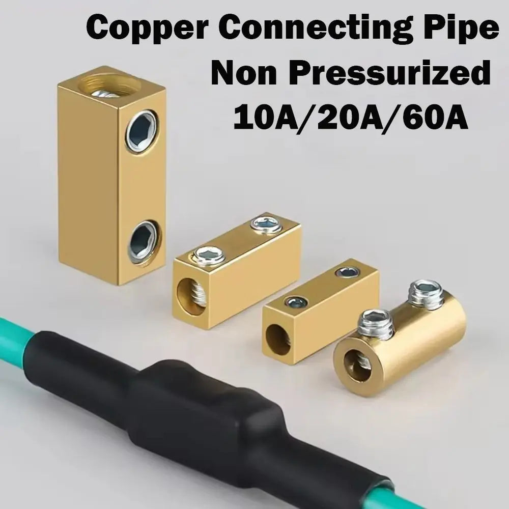 Brass Terminal Block & Heat Shrink Tubing | Waterproof Connector