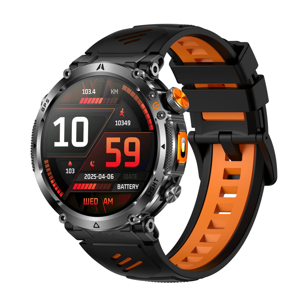 GPS Sports Smartwatch 1.7" HD Bluetooth Call Health Monitor