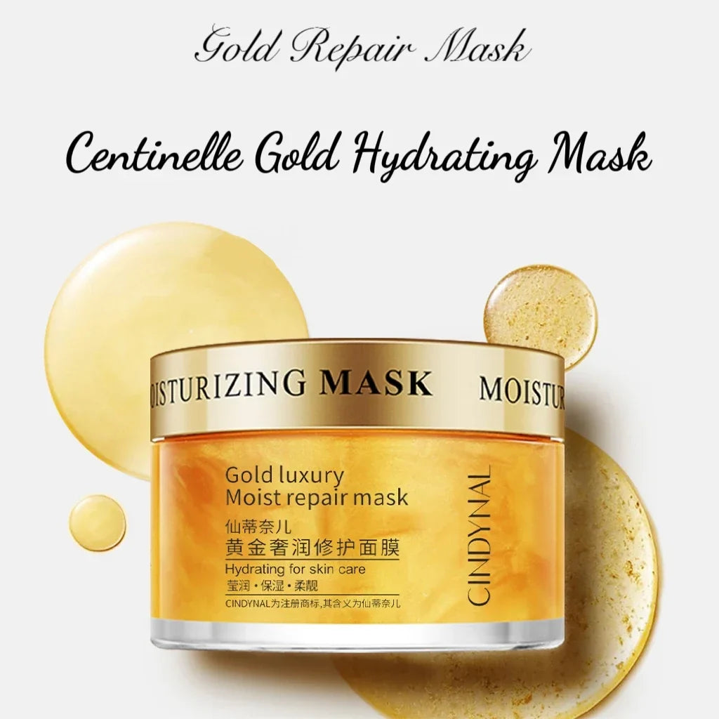 24K Gold Sleeping Mask 120g – Firming & Brightening Night Cream