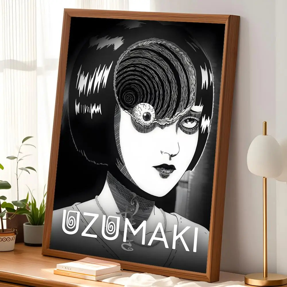 Manga Uzumaki HD PVC Self-Stick Wall Poster – Waterproof