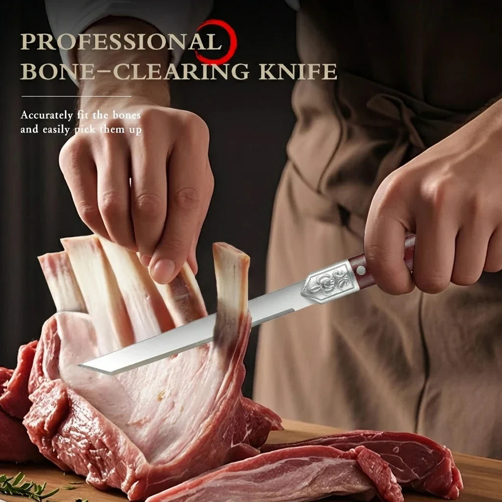 Stainless Steel Paring Knife – Sharp French-Style Fruit & Sushi