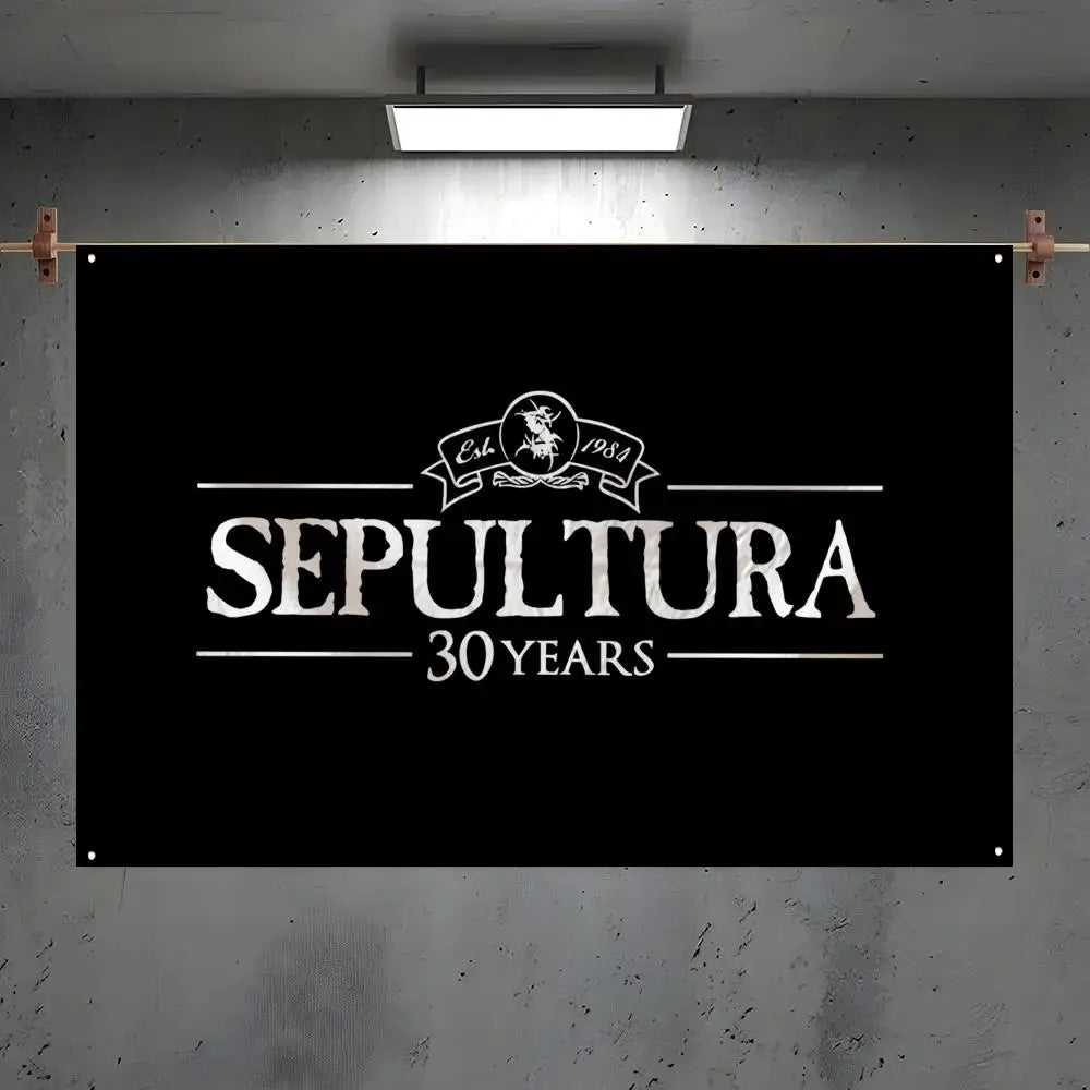 Sepultura Band Flag – Indoor & Outdoor Wall Banner Art