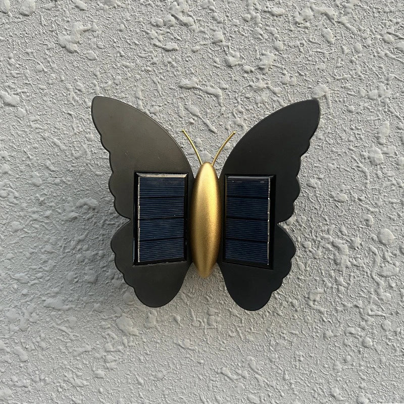 Butterfly Solar Wall Light – Motion Sensor & IP65 Waterproof