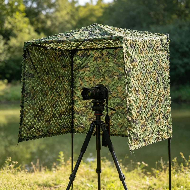 Tactical Woodland Camo Net 150x200cm | Hunting & Camping