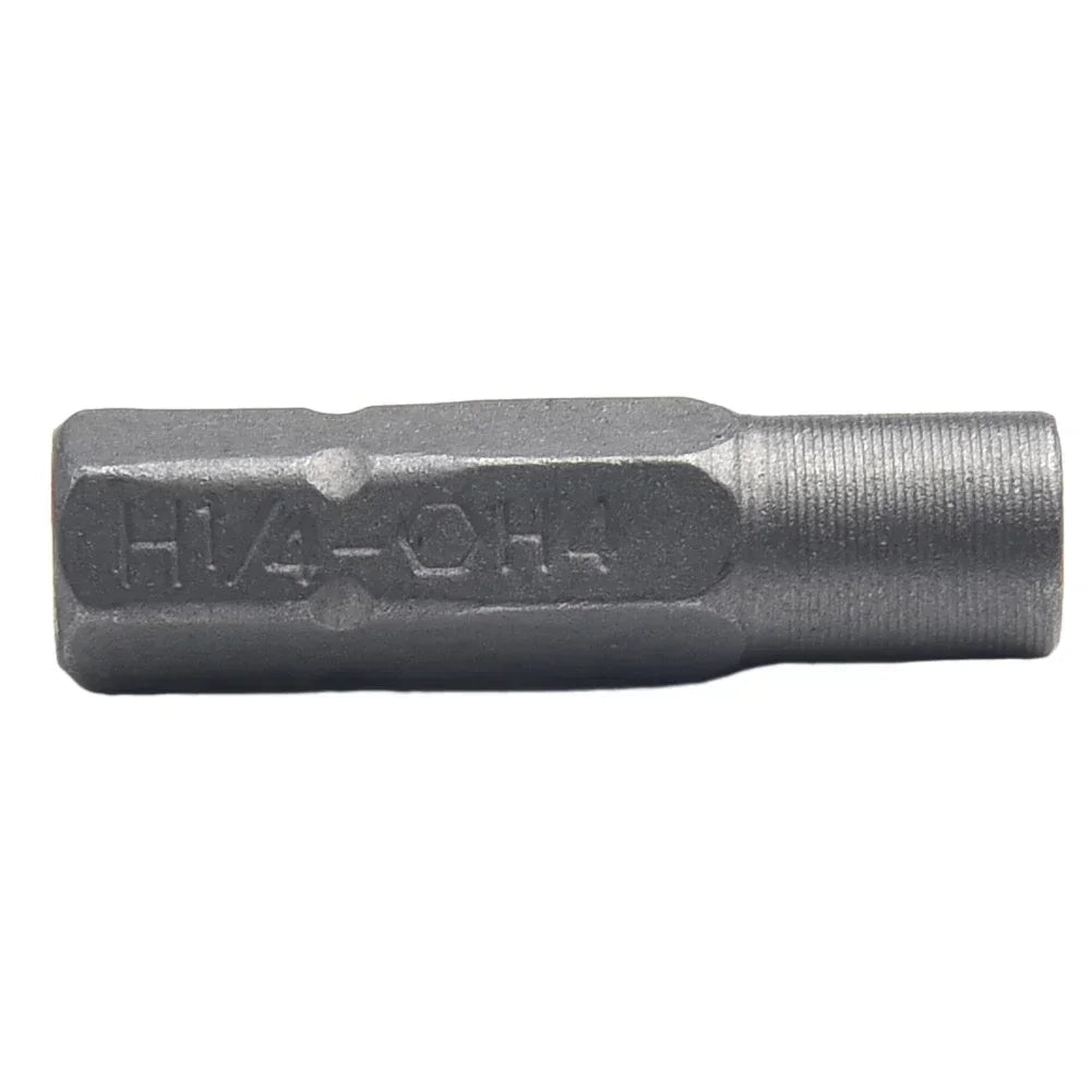 2-Pack 1/4" Insert Bit Adapter – Magnetic 4mm Hex Shank Holder
