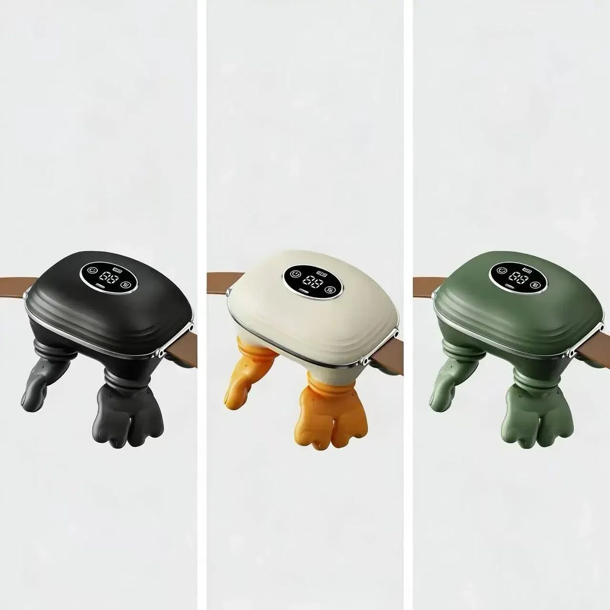 LCD Neck & Shoulder Massager | 4D Kneading Wireless Device