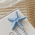 2-Pack Starfish Hair Clips – Korean Style Beach Hairpins