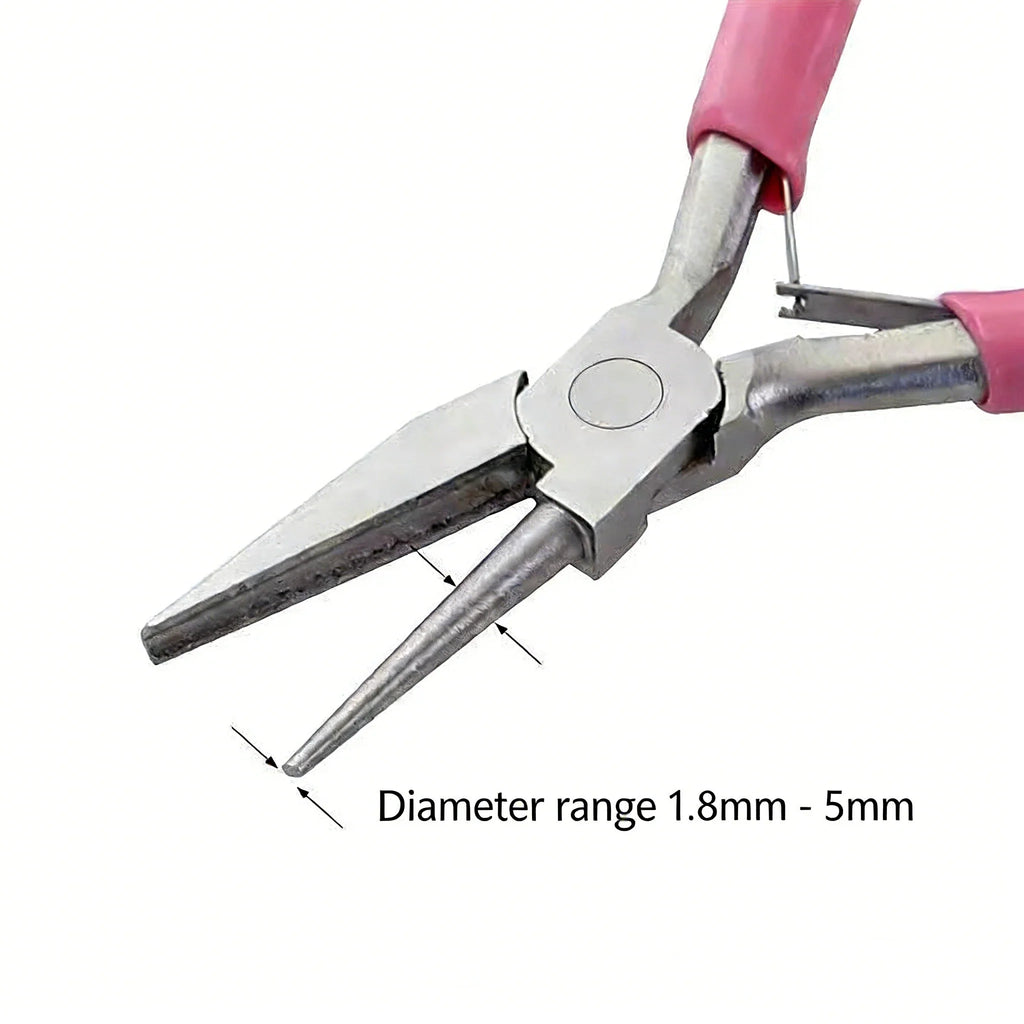Mini Hair Extension & Jewelry Pliers – Half Groove Round Mouth