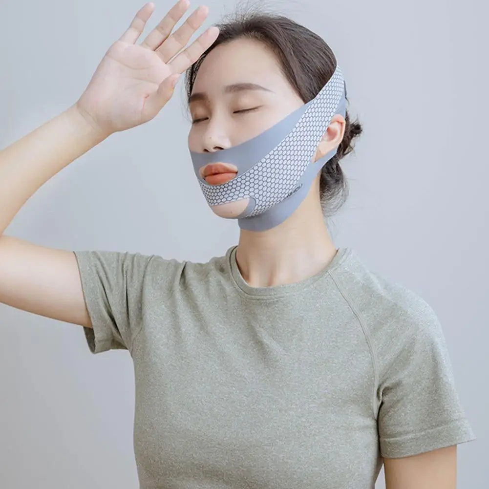 V-Shape Chin Strap – Adjustable Jaw Lifting & Double Chin Band