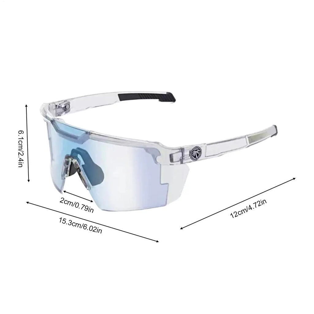 UV400 Photochromic Polarized Cycling Sunglasses – Unisex