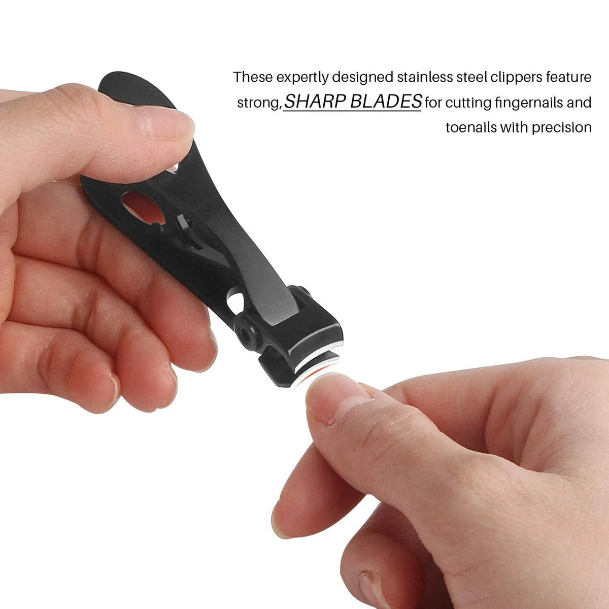 A36T- Finger Nail Toe Clippers Wide Pliers Suitable Thick Nails Large