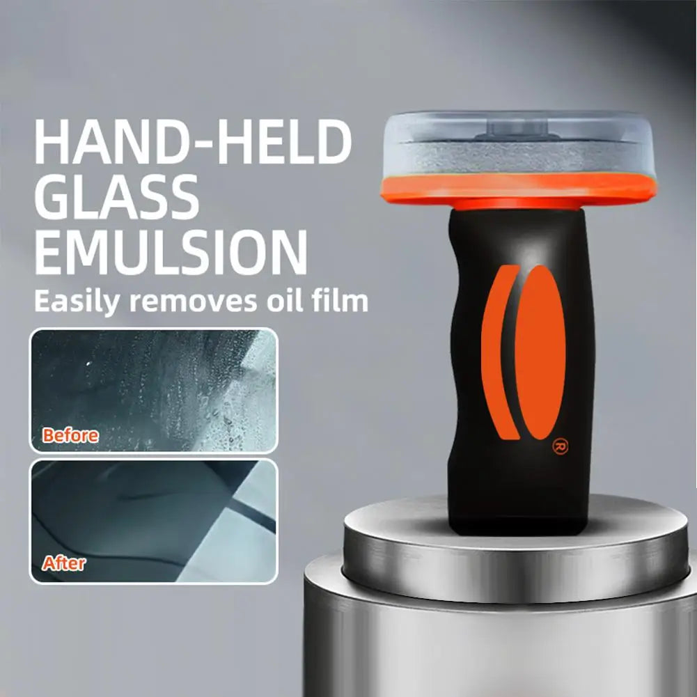Car Glass Cleaner Brush – Oil Film & Watermark Remover