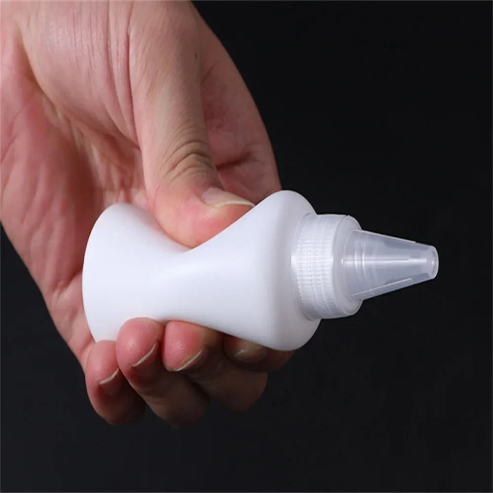 5 10 20 30 50 60 Empty PE Plastic Glue Bottles Screw-on Lids Squeeze