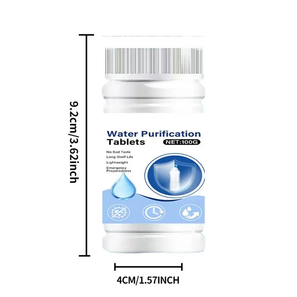 Water Purification Tablets – Camping, Hiking & Emergency