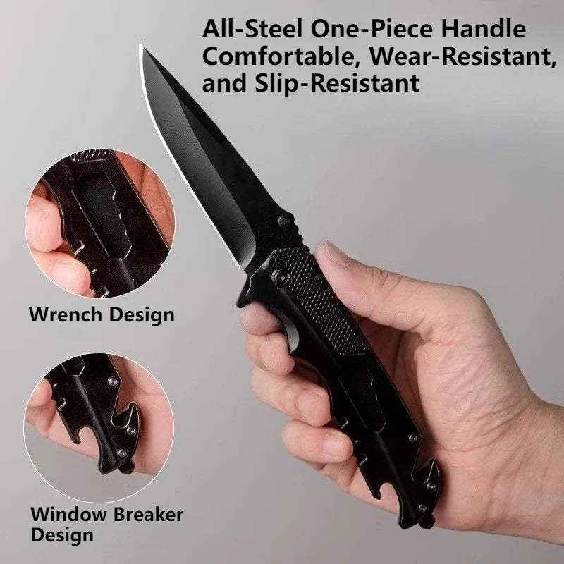 Folding Stainless Steel Kitchen Knife – Fruit, Meat & Peeling