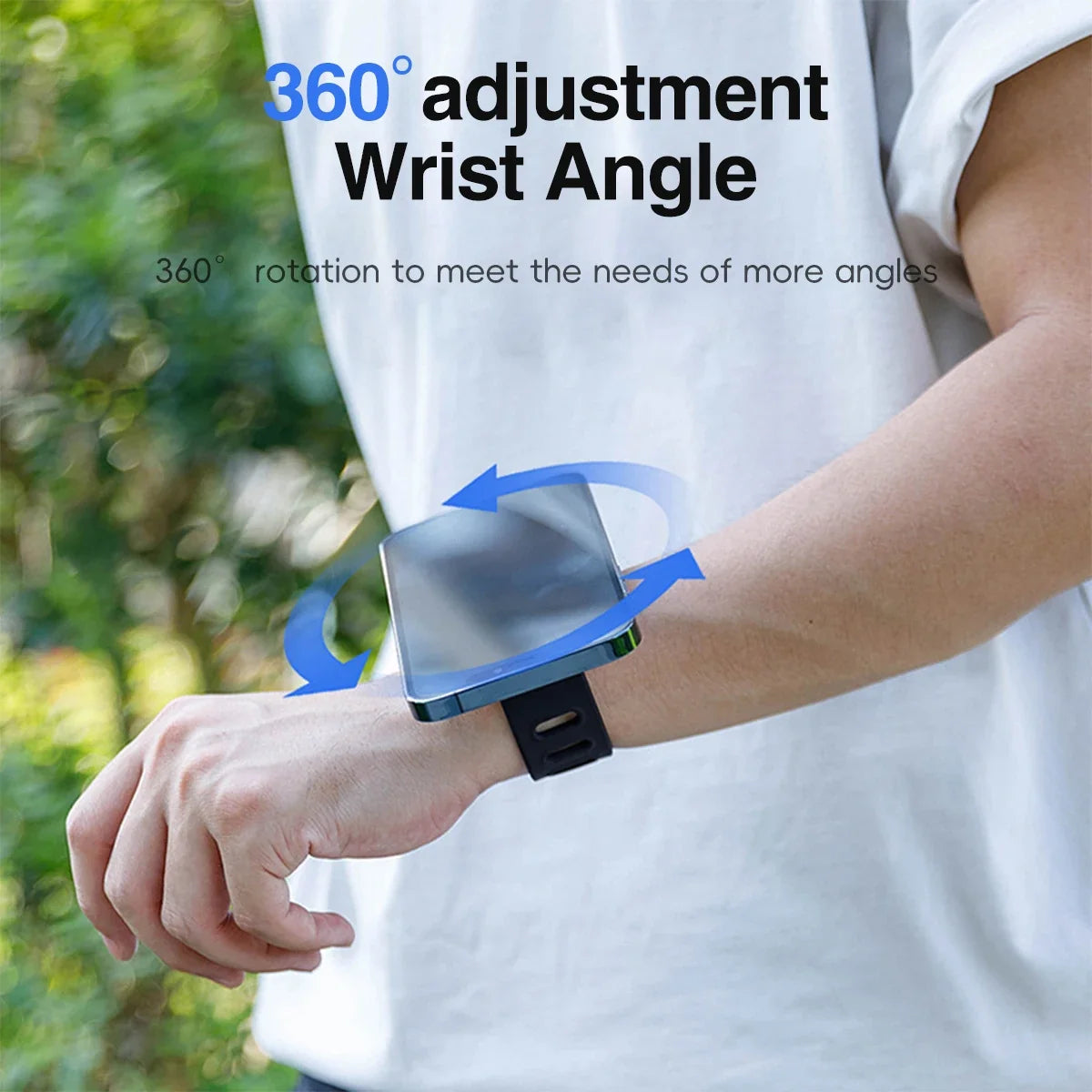 MagSafe Magnetic Wristband Phone Holder | Sports iPhone Mount