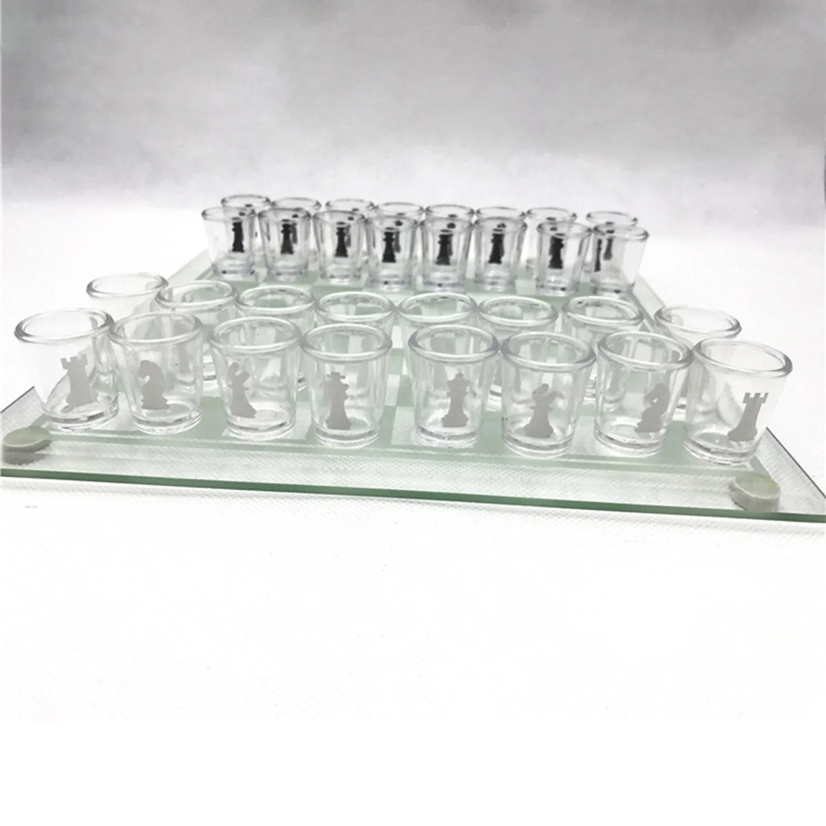 Shot Glass Chess Set | Fun Drinking Game for Parties & Bars
