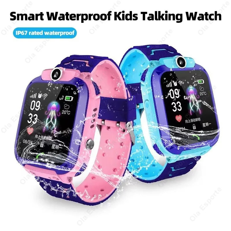 Q12 Kids Smart Call Phone Watch Waterproof Mother Children GPS