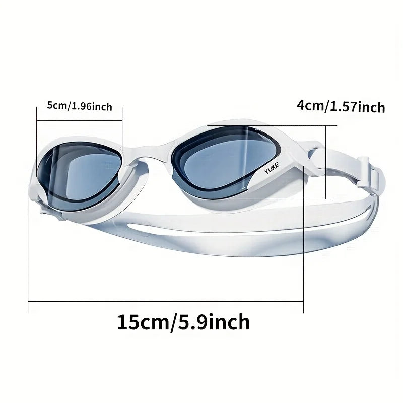 Anti-fog Swimming Goggles Adults UV Protection Electroplated Lenses