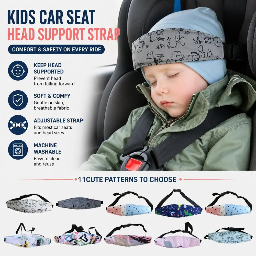 Infant Baby Car Seat Head Auto Sleeping Headrest Support Children