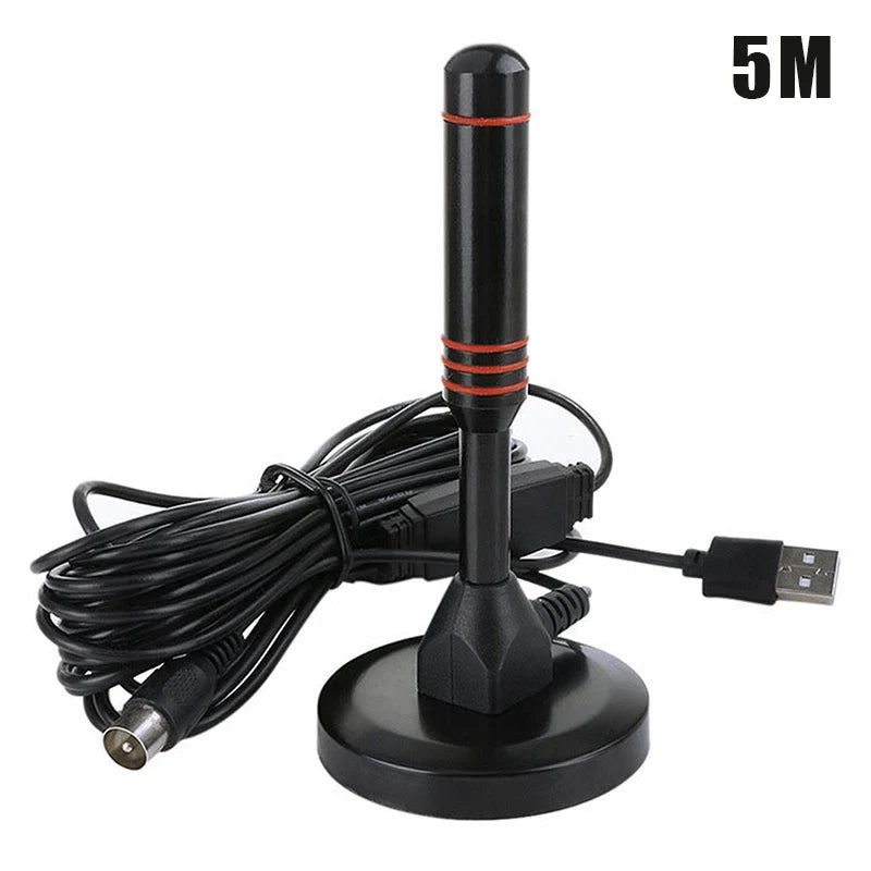 DTMB Digital TV Antenna – 4K HD Amplified Suction Cup Receiver
