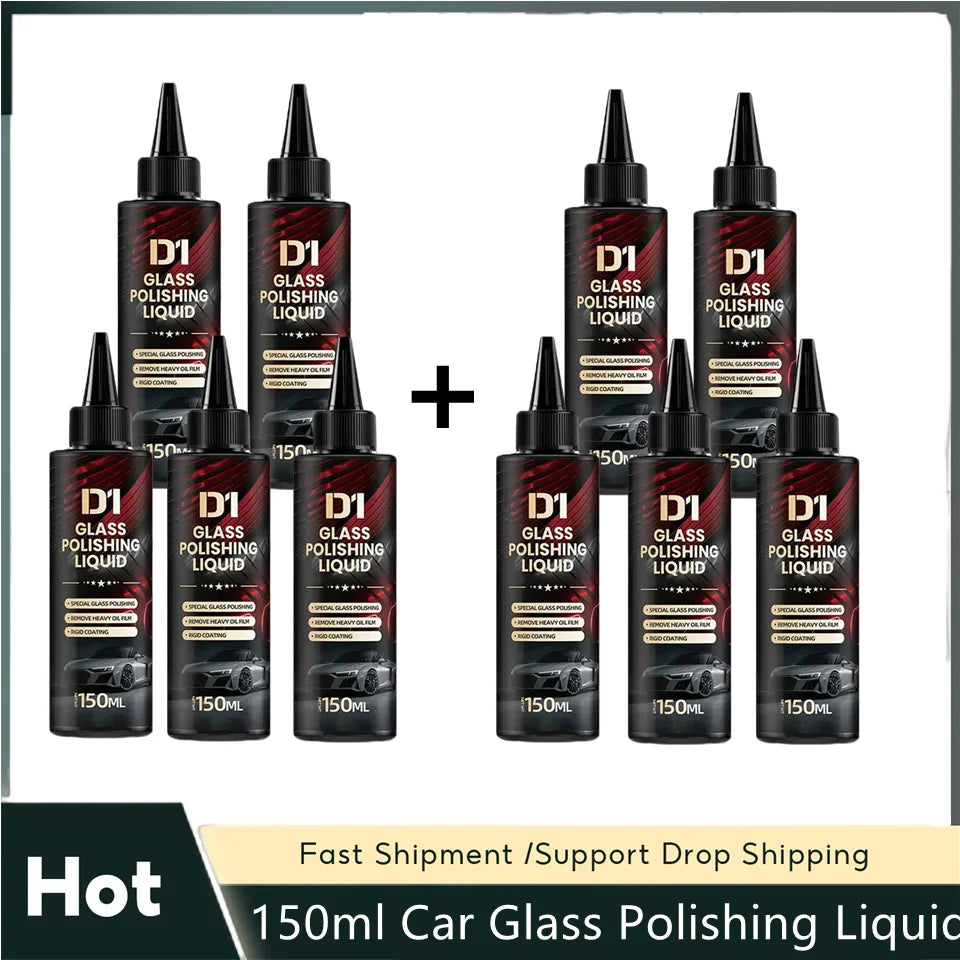Glass Polishing Paste – Oil Film & Water Spot Remover for Auto
