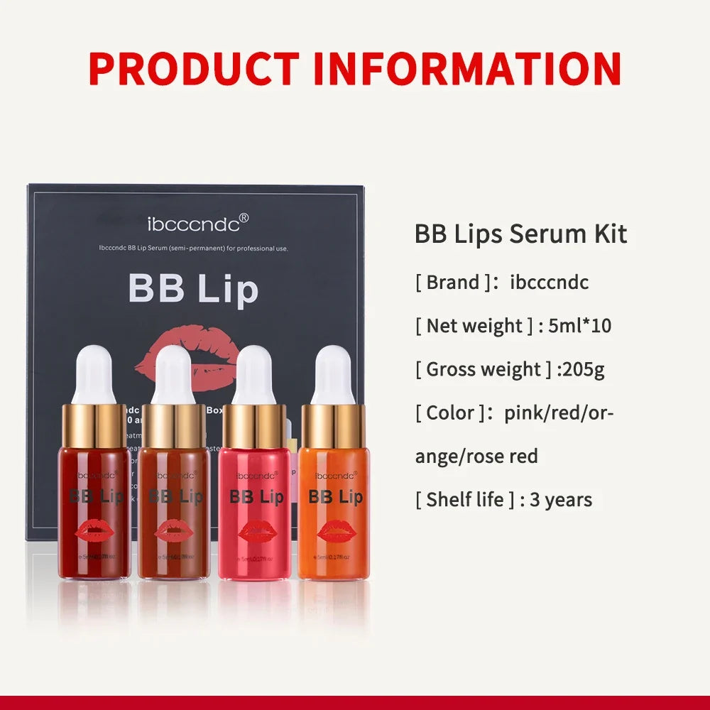BB Lips Ampoule Serum Starter Kit | Semi-Permanent Lip Color