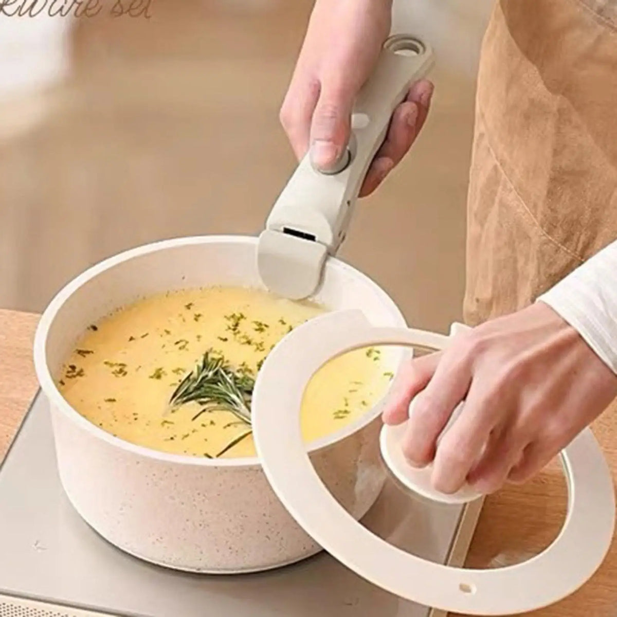Detachable Universal Pot Handle – Anti-Scald Cookware Grip