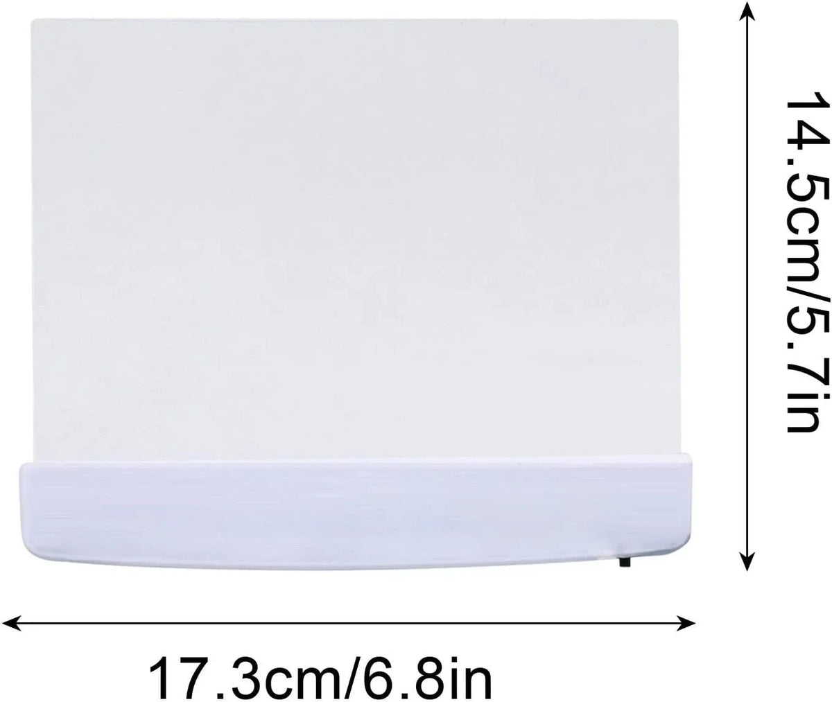 LED Full-Page Book Light – Dimmable, 3 Colors & Timer