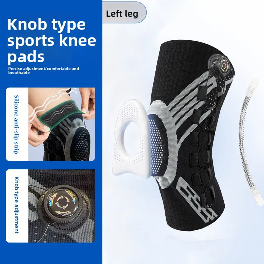 Knob-Style Knee Brace with Patella Gel Pad | Men & Women