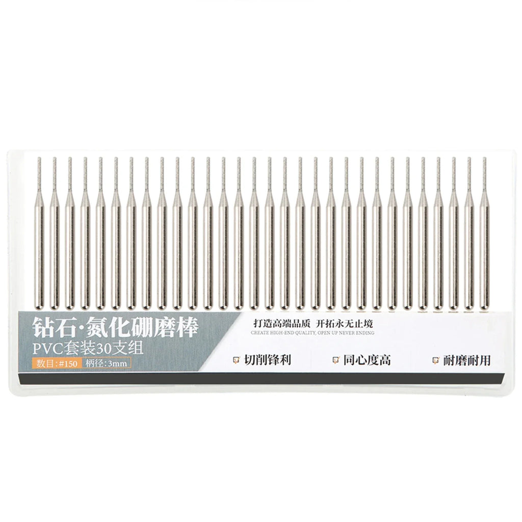 Grinding Needle Not Drop Sand Emery Cylindrical Flat Head Grinder