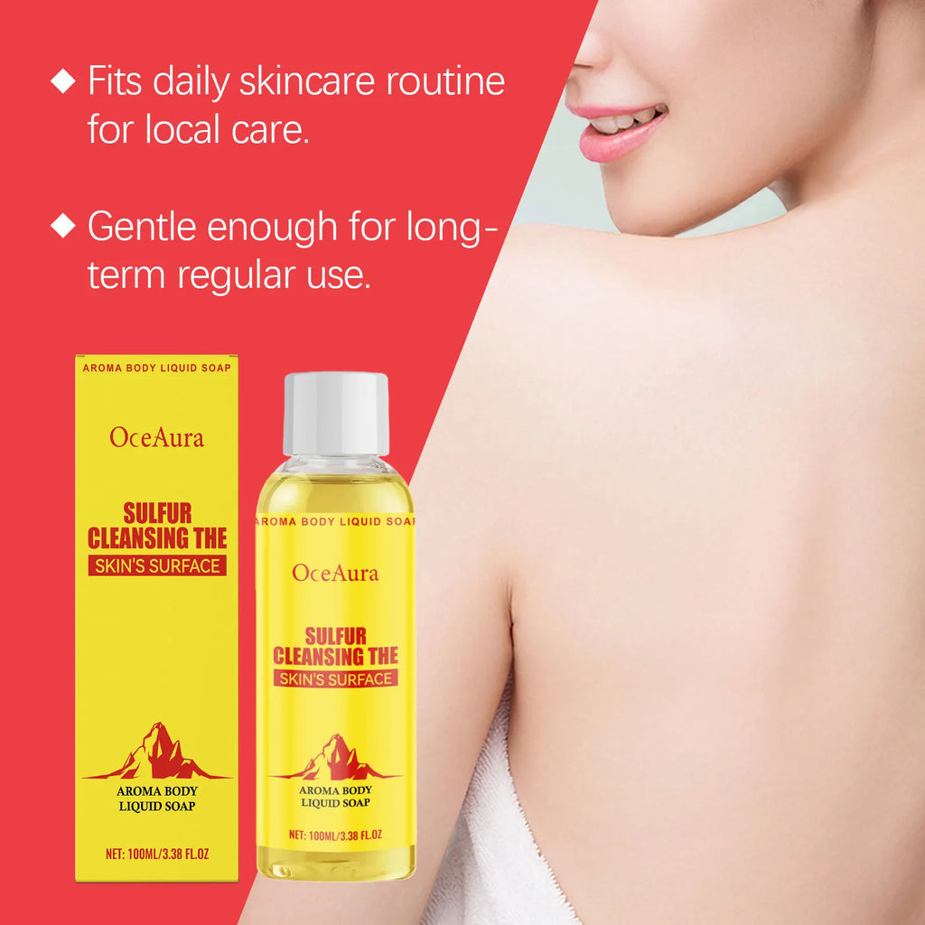 OceAura Gentle Exfoliating Hydrating Shower Gel 100ml