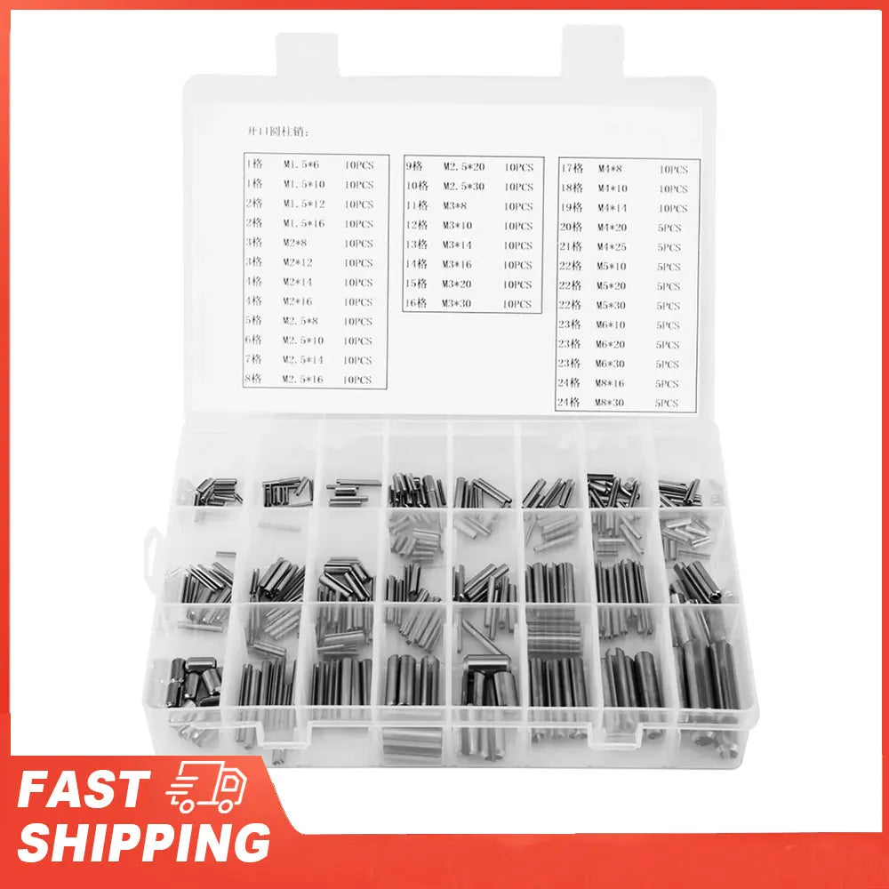 Stainless Steel Spring Tension Pins M1 5 M2 M3 M4 M5 M6 M8 Box Pin