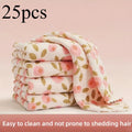25-Pack Thickened Microfiber Cleaning Cloths – Reusable