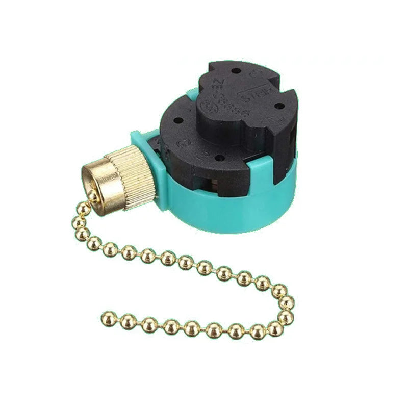ZE-268S6 Ceiling Fan Pull Chain Switch 3-Speed 4-Wire Replacement