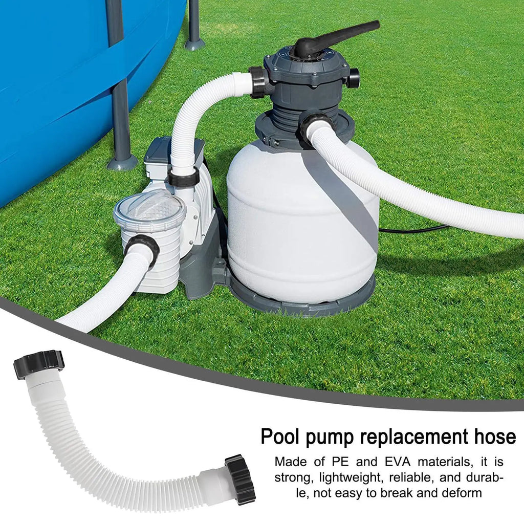 Pool Pump Hose Heavy-duty Flexible Quick-connect Parts Swimming